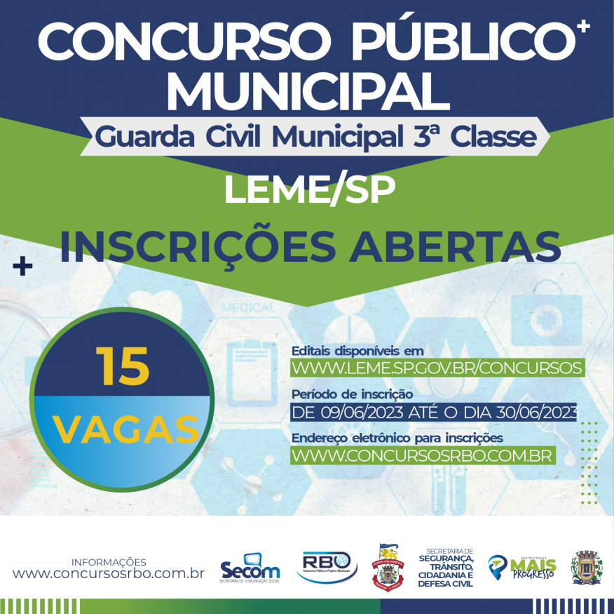 Concurso P Blico Para Guarda Civil Municipal Inscri Es At De